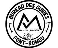 Logo du bureau des guides de Font-Romeu Sensations Pyrénées-Orientales - Guides de hautes montagne Pyrénées 66