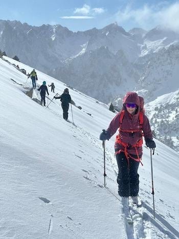 Initiation au ski de randonnée avec un guide de haute montagne, départ en Cerdagne / Capcir depuis font-romeu, les Angles, Formiguères, Porté Puymorens, Cambre d’aze. Initiation au ski de randonnée avec un guide de haute montagne, départ en Cerdagne / Capcir depuis font-romeu, les Angles, Formiguères, Porté Puymorens, Cambre d’aze.