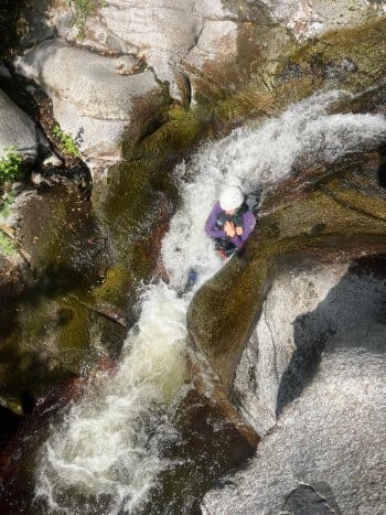 toboggan dans un canyon toboggan dans un canyon
